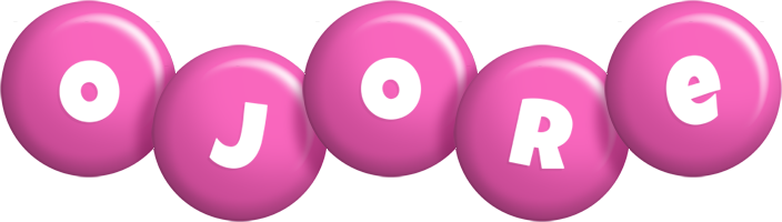 Ojore candy-pink logo