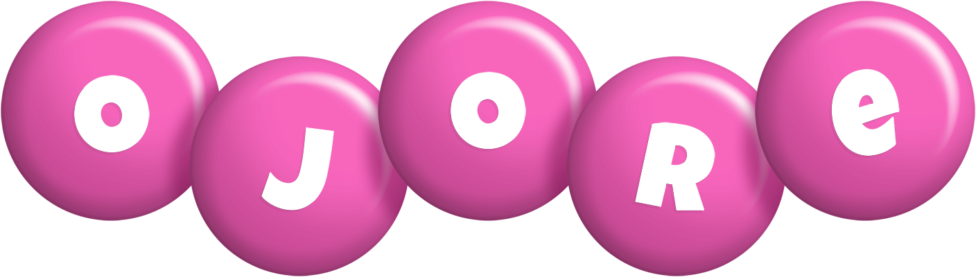 Ojore candy-pink logo