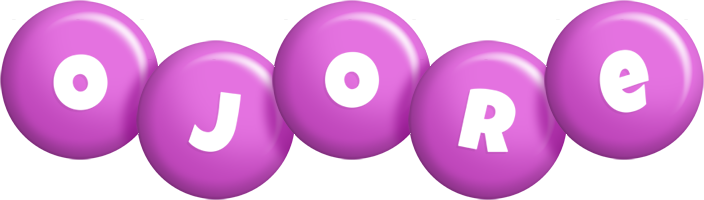 Ojore candy-purple logo