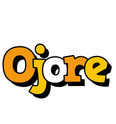 Ojore cartoon logo