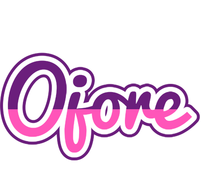 Ojore cheerful logo