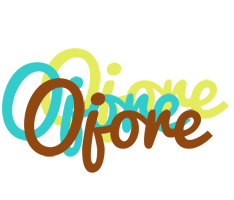 Ojore cupcake logo