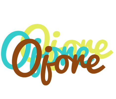 Ojore cupcake logo
