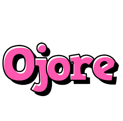 Ojore girlish logo