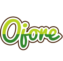 Ojore golfing logo