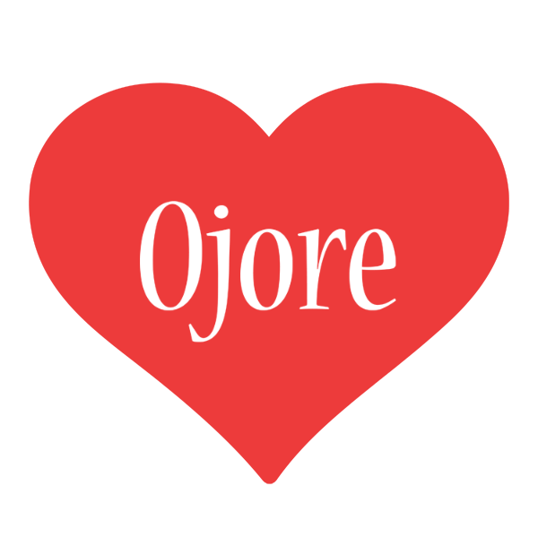 Ojore love logo