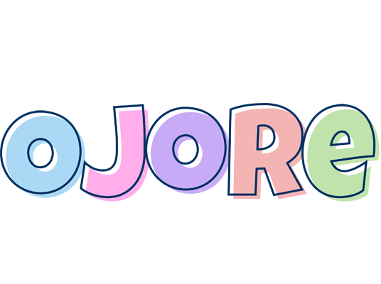 Ojore pastel logo
