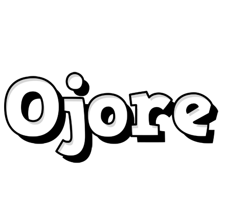 Ojore snowing logo