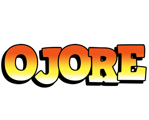 Ojore sunset logo