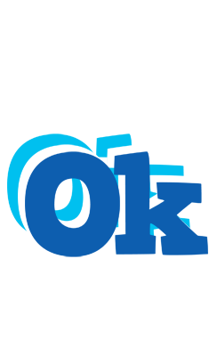 Ok business logo