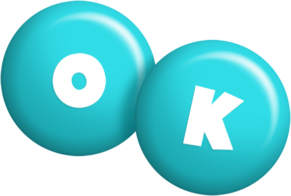 Ok candy-azur logo