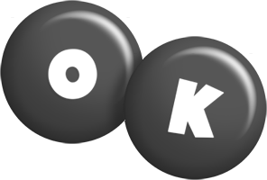 Ok candy-black logo