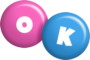 Ok candy logo