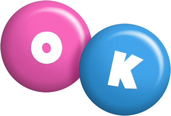 Ok candy logo