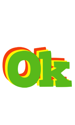 Ok crocodile logo