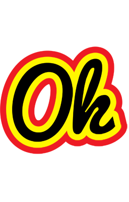 Ok flaming logo