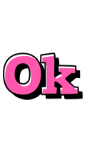 Ok girlish logo