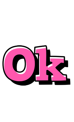 Ok girlish logo