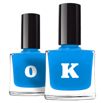 Ok glossy logo