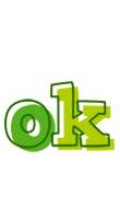 Ok juice logo