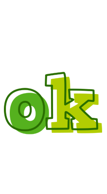 Ok juice logo