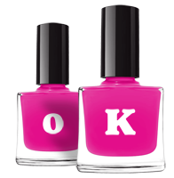 Ok nails logo