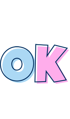 Ok pastel logo