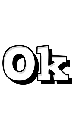 Ok snowing logo