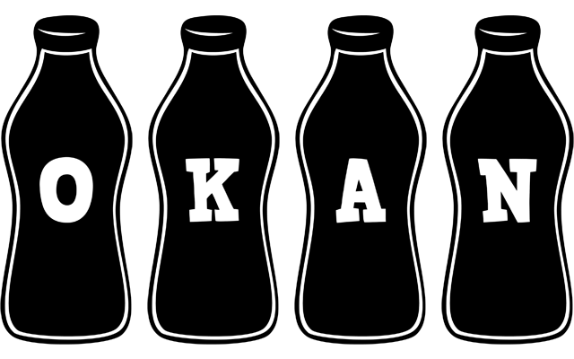 Okan bottle logo