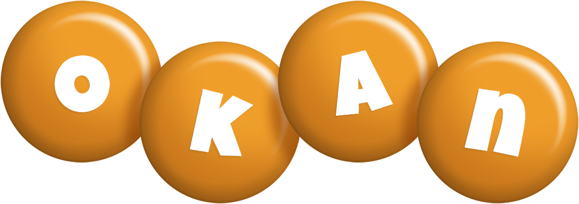 Okan candy-orange logo