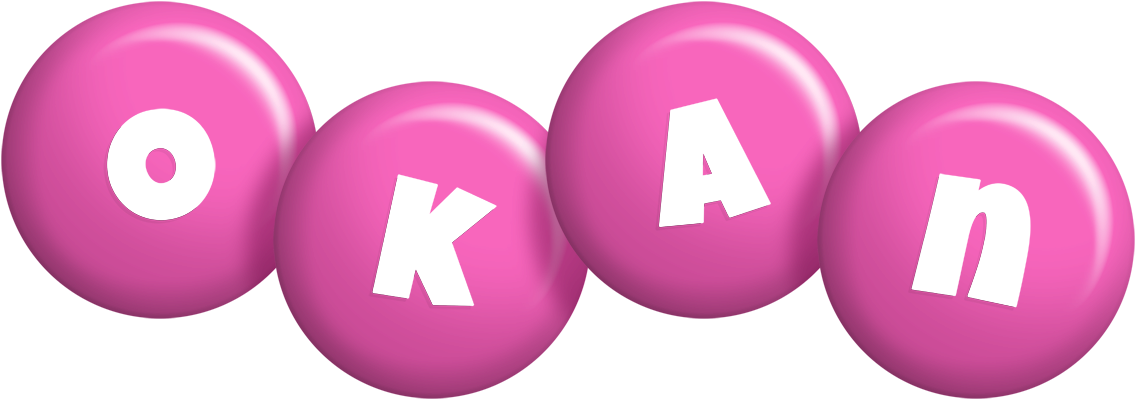 Okan candy-pink logo