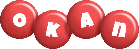 Okan candy-red logo