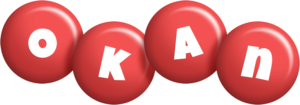 Okan candy-red logo