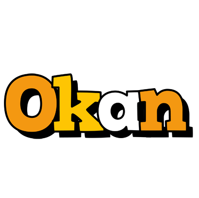 Okan cartoon logo