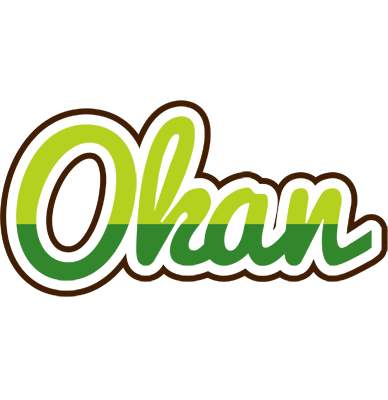 Okan golfing logo