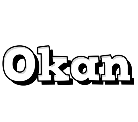 Okan snowing logo