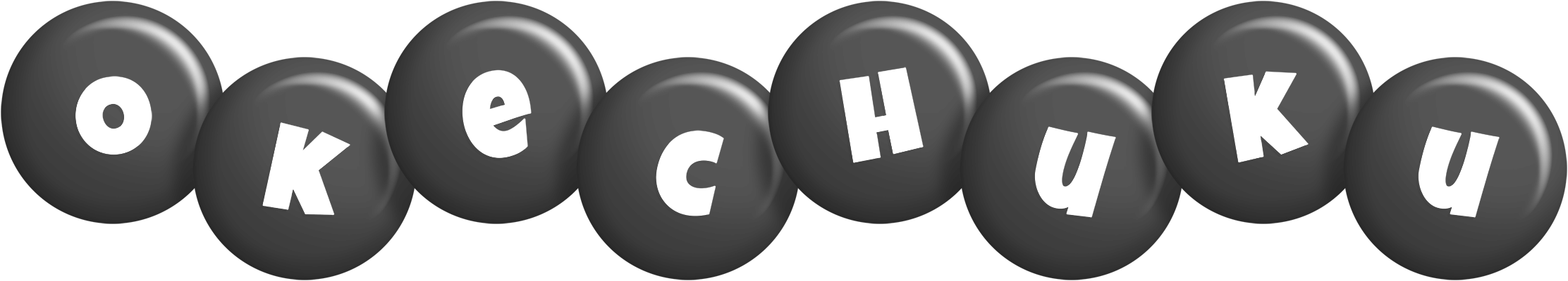 Okechuku candy-black logo