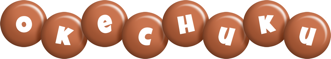 Okechuku candy-brown logo