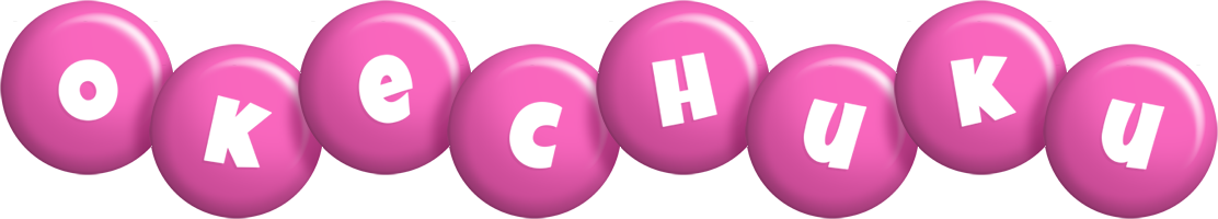 Okechuku candy-pink logo