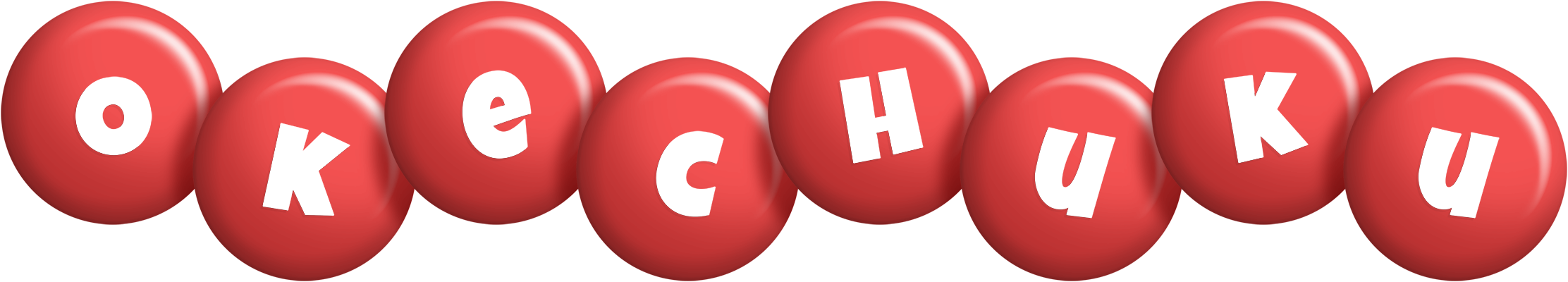 Okechuku candy-red logo
