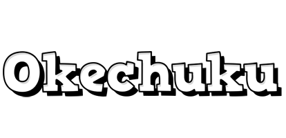 Okechuku snowing logo