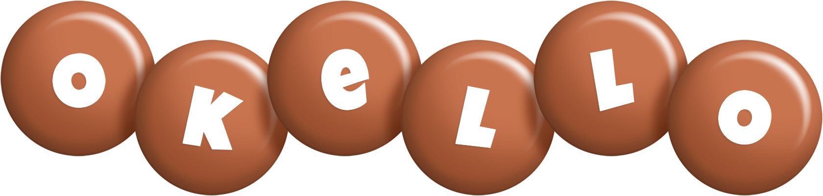 Okello candy-brown logo