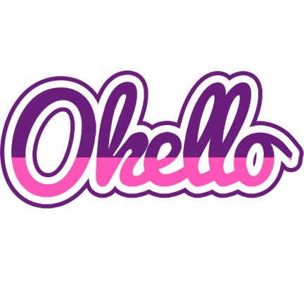 Okello cheerful logo