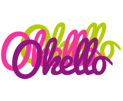 Okello flowers logo