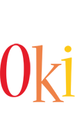 Oki birthday logo