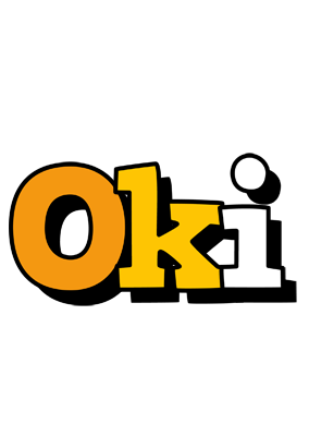 Oki cartoon logo