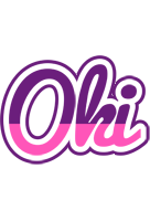 Oki cheerful logo