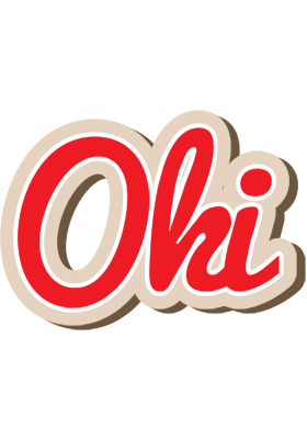 Oki chocolate logo