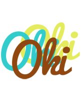 Oki cupcake logo