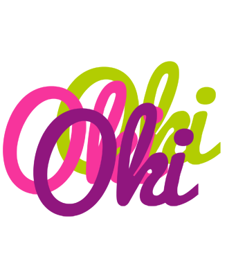 Oki flowers logo